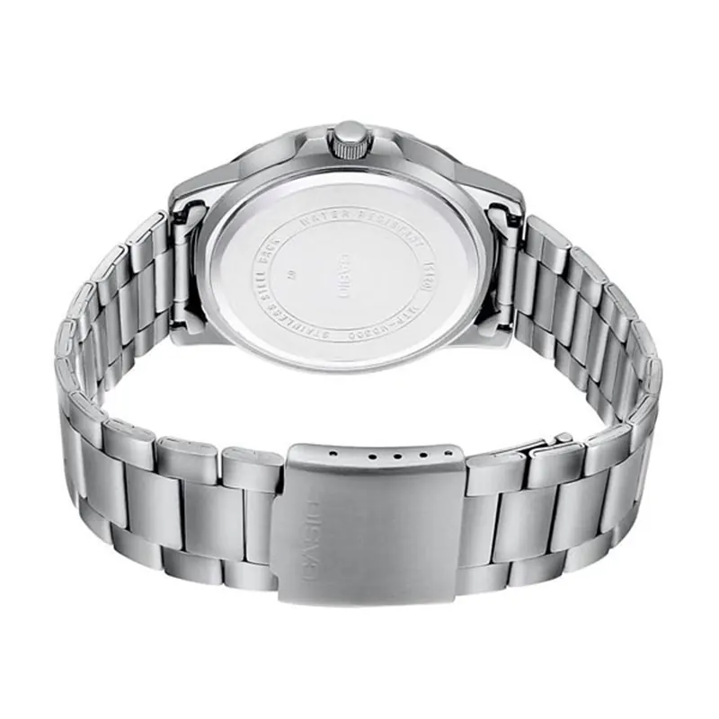 Casio Enticer Chronograph White Dial Men's Watch- MTP-VD300D-7